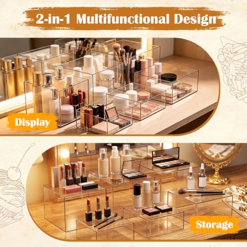 6 PCS Buffet Risers and Stands, Dessert Food Display for Buffet Table - Image 5