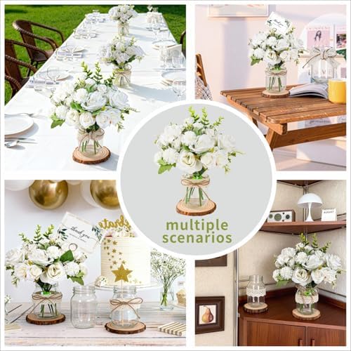Mason Jar Centerpiece Table Decorations for Dining Room Farmhouse Decor - Image 5