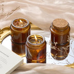 Danmu 3oz Candle Jars,Small Glass Jars with Lids for Making Candles 24 Pack - Image 4