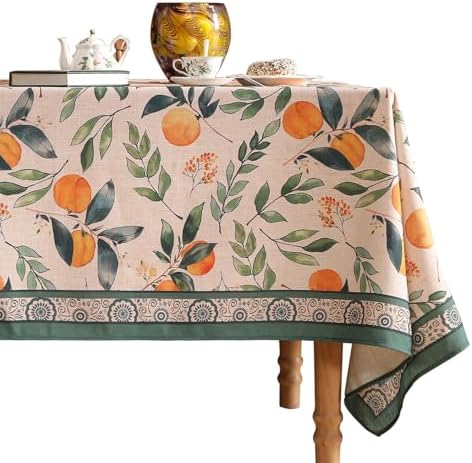 patdrea Designer French Printed Tablecloth,Rectangular,79"x55" by Welcometopatdrea