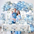 cocomigo Blue Boy Baby Shower Decorations, All-in-One Set for 20 Guests - Image 7