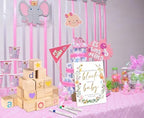 79 Pcs Baby Shower Boho Floral Decorate a Block Game Set, Games for Guest - Image 4