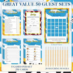 Patelai 321 Pcs Baby Shower Games Supplies, Boy Story - Image 4