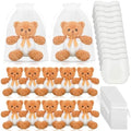 Seenelling 12 Sets Bear Diaper Changing Baby Shower Game Kit, Brown by QianRuu