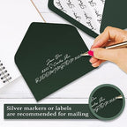 Goefun 144 Pack Thank You Cards with Envelopes Bulk Pack 4×6 Green - Image 5