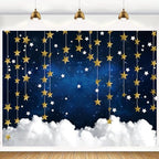 Star Backdrop Twinkle Little Stars Backdrop Starry Night Background 8x6FT - Image 4