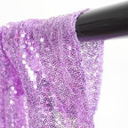 Eternal Beauty Lavender Sequin Backdrop Curtains, 4 Panels 2x8FT - Image 5