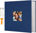 Vienrose Photo Album with Window Self Adhesive 13x12.6 120 Pages Navy by Vienrose