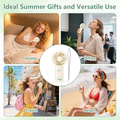 36Pcs Mini Handheld Fans for Wedding Bridal Baby Shower Guests - Image 7