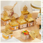Cunhill 24 Pcs Mini Champagne Bottle Candy Jars with Lids, Groovy Style - Image 6
