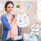 Roowest 35 Pcs Baby Shower Bibs Game with Bib Bodysuit Marker, Jungle - Image 7