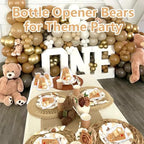 50PCS Bear Bottle Openers Keychain Baby Shower Party Favors Return Gifts - Image 3