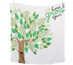 Lulujo Baby’s First Year Milestone Blanket and Card Set | 40in x 40in (Here I Grow Again) - Image 2