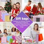 Kosiz 36 Pcs Assorted Sizes Gift Bags with Handles, Kraft Paper Bulk - Image 6