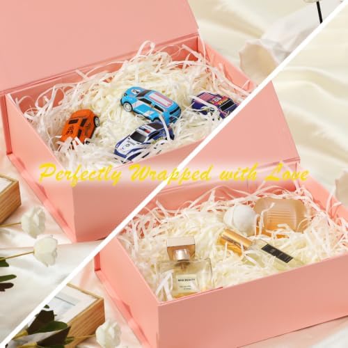 iloMAOZX Pink Gift Box, 9.5x7x3 Inch Gift Boxes for Presents & Packaging - Image 5