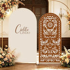 Cielito Lindo Arch Backdrop Cover, HYMENEX 6ft and 7.2ft Mexican Arch Backdrop Cover for Cielito Lindo Party Decorations Mexican Talavera Wedding Bridal Baby Shower Party Supplies by HYMENEX