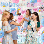 224pcs Gender Reveal Decorations, All-in-One Decor Set for 24 Guests - Image 6