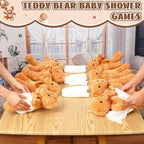 Seenelling 8 Sets Bear Blindfolded Diaper Changing Baby Shower Games - Image 2