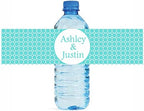 100 Retro Bubbles Wedding Anniversary Engagement Party Water Bottle Labels Bridal Shower Birthday - Image 2