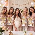 6 Sets Baby Shower Game Prizes - Mugs Spoons Towels Candle Gift Cards Placemats Tote Bags Party Favors for Bridal Baby Shower Guests Games Winners Thank You Gifts - Image 5