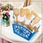 Funnymoom 24 Sets Wedding Bridal Shower Favors, Bamboo Wooden Spoons - Image 6