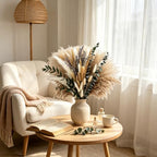 530/450Pcs Dried Pampas Grass Set for Dry Flower Home Decor (530Pcs Nature) - Image 6