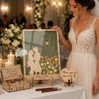 Wedding Guest Book Alternative, Enchanted Lantern Drop Box Sign-in Frame - Image 2