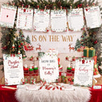 Sherr 476 Pcs Christmas Santa Baby Shower Games, 8 Sets Games Activities - Image 5