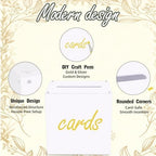 Acrylic Wedding Card Box with Slot Top, Detachable DIY Card Box for Wedding Reception, Corner Brackets & Screws Included, Acrylic Table Sign Holder Included - Image 3