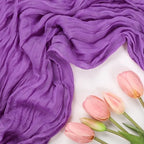 6 Pack Purple Cheesecloth Table Runner 10Ft 23 x 120 Inch - Image 3