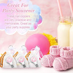 50 Sets Bottle Openers Baby Shower Return Favors for Guest Nail Clipper Bottle Opener Decorations with Thank You Tags Organza Bags for Baby Shower Gender Revel Party Souvenirs(Elephant) - Image 5