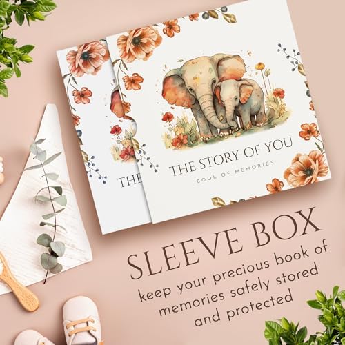 Keepsake Memory Book for Baby Boy Girl, First 5 Year Baby Book, Milestone Book That Captures Every Significant Event From Birth to Age 5, Gender Neutral Journal Scrapbook Photo Album - Image 6