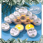 MTLEE 50 Pcs Wedding Candles Gift Favors for Guests 1 Oz, Palm - Image 2