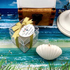 Wedding Favor Guest Bulk, White Seashell Candle Party Favors, Bridal Shower Favor for Beach Party Gifts, Baby Shower,Baptism giveaways (10, 20, 30, 50, 100 Options availablein Customize Section) - Image 2