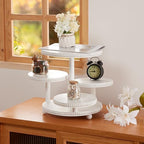 4 Tier Cupcake Stand for 50 Cupcakes - Wooden Cake Stand | Cupcake Display - Image 5