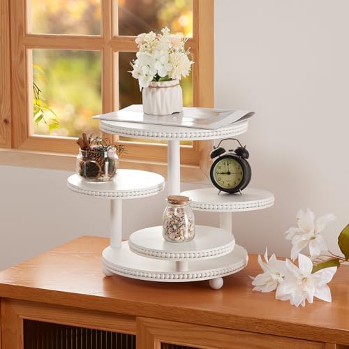 4 Tier Cupcake Stand for 50 Cupcakes - Wooden Cake Stand | Cupcake Display - Image 5