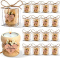 MTLEE 16 Pack Wooden Tealight Candle Holder Kit Guest Gifts, Boho by MTLEE