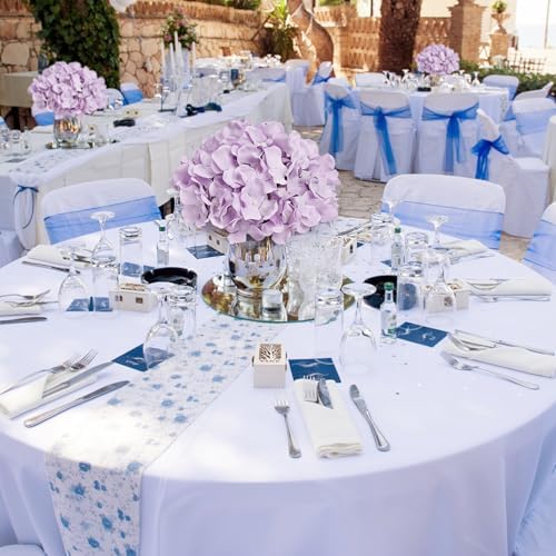 Lilac Hydrangea Flower Balls for Centerpieces - 12 PCS - Image 4