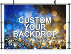 Custom Backdrop, Personalized Back Drop with Picture, Customized Background for Photography, Customizable Made Design Your Own Banner Gift for Birthday,Baby Shower,Christmas,Graduation 12 x 10 FT by Unknown