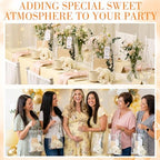 61 Pcs Baby Shower Game Prizes for Winners 6 Sets Creamy White Wedding Bridal Shower Gifts Include Notebook Pen Hair Tie Ceramic Mugs Thank You Card Eucalyptus Leaves Party Gifts for Guests - Image 3