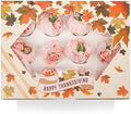 qiqee Thanksgiving 12 Cupcake Boxes with Window 16-Packs Cupcake Box 13"x10"x3.5" Cupcakes Carrier, 12 Cupcake Containers For Thanksgiving Day by Qiqee