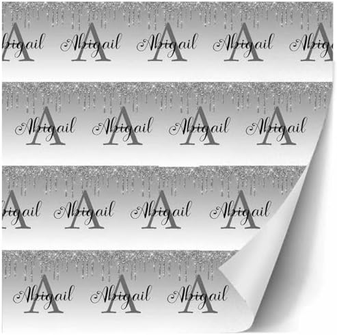 AOFUN Cute Birthday Wrapping Paper for Men - Christmas Custom Gift Tissue Paper - Personalized 5 Rolls 58" x 23" - Image 3