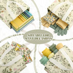Lingvee 50 Pcs Wildflower Gift Bags Bulk, Floral Tote with Handles - Image 5