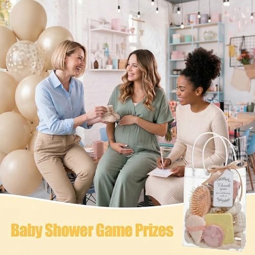 116Pcs Baby Shower Prizes Game Winners Favors Gifts Set (Beige) - Image 4