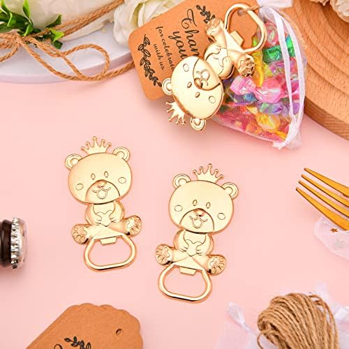 24 Pcs Bear Bottle Opener Baby Shower Favors for Guests - Image 6