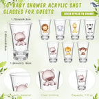 Pickmesh 50 Sets Safari Baby Shower Favors for Guests - Image 2