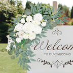 Wedding Arch Faux Flowers Set of 2 - Image 4