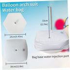 Balloon Arch Kit with Base and Water Bags Plastic Stand - Image 2