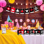 Sinload 57 Pcs Baby DIY High Contrast Card Games Set, Red,Black - Image 6