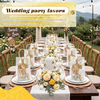 Nuenen 6 Sets Baby Shower Game Prizes Bee Mini Charcuterie Board, Rectangle - Image 6